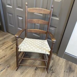 Antique Shaker Childs Rocking Chair