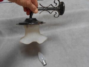 French Wrought Iron Ceiling Light Fixture Lantern