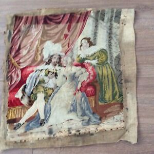  Beautiful Old Antique French Tapestry Suit Collector 