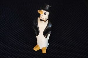 1930 S Antique Hubley Toy Co Usa Cast Iron Sea Ice Penguin Art Statue Doorstop