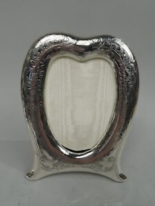 Tiffany Frame 14282 Antique Picture Photo Heart America Sterling Silver 1902 7