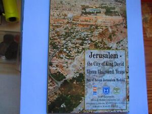 Jerusalem 7 Medals The City Of David
