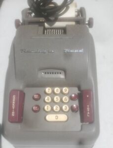 Vintage Adding Machine Manual Remington Rand 10 Key For Restoration