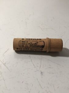 Antique Wooden Boye Needle Case Cylinder