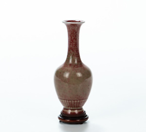 A Fine Peachbloom Glazed Vase
