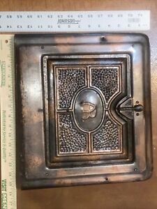 Vintage Early Antique Copper Furnace Grate Heating Vent Marked Ar