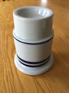 Vintage Dansk Blue Mist Candle Holder Stand Mid Century Danish Modern