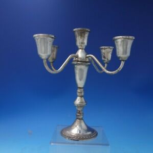 Gadroon By Duchin Creations Sterling Silver Candelabra 5 Light 9 3 4 5841 