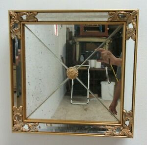 Labarge Gold Gilt Venetian French Mirror Italian Neo Classical Biedermeier D
