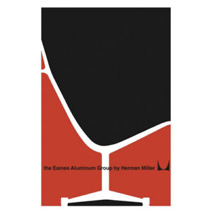 Herman Miller Eames Chair Art Poster A2