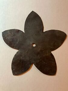Primitive Early 18th Century Style Tin Daffodil Flower Quilting Stencil Template