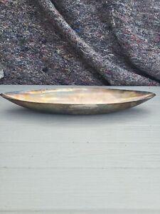 Christofle France Long Silver Plated Bowl Dish