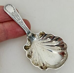 1820 Georgian Sterling Silver Tea Caddy Spoon John Bettridge 92143