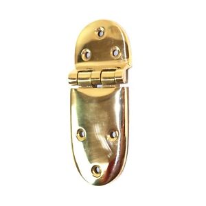 Solid Brass Icebox Hinge Or Latch For Antique Oak Icebox Refrigerator