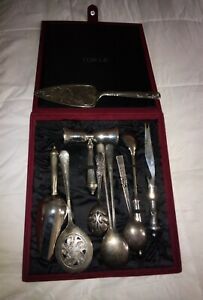 4 Piece Old Master By Towle Silver Set 6 Mixed Silverplated Utensils