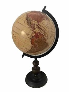 Government Of India 7 Desktop Globe Wooden Stand 2008