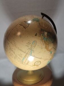 Art Deco Cram S Imperial World Globe Atlas Holding Up 12 World