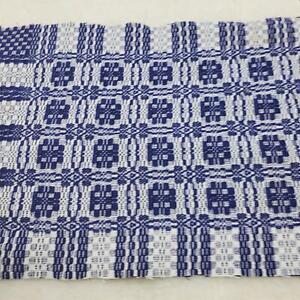 Nice Blue White Coverlet Piece Crafting