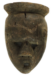 Salampasu Mask With Jagged Teeth Congo