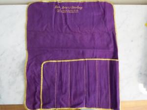 Premium Anti Tarnish Cloth Silverware Holder Fine Arts Sterling Purple 13 X11 