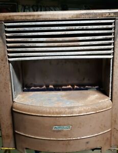 Vintage Thermolaire 40 000 Btu Gas Heater Stove With 7 Grates