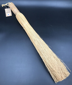 New Short Handle Old Style Handle Natural Straw Hearth Sweep Cobweb Broom 25 