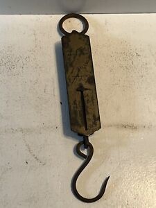 Salters Brand Imported Spring Scale Antique Brass