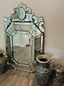 Antique Large Venetian Mirror