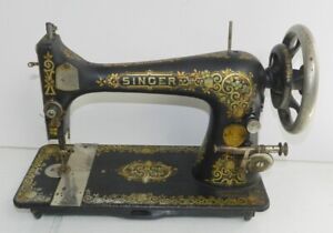 Antique 1908 Singer Treadle Sewing Machine Serial D84740