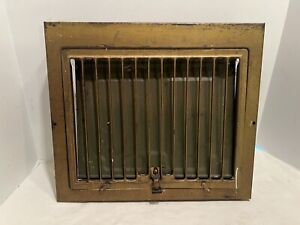 Vintage Wall Heating Grate 14 By 16 