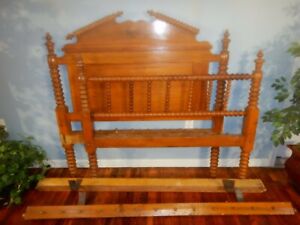 Victorian 1880s Spool Bed Great For A Bench Conversion 3 4 Size