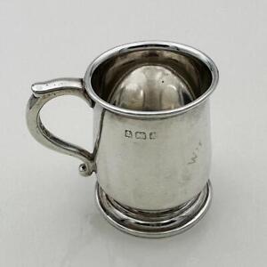 Novelty Miniature Mug Sterling Silver Edwardian Birmingham 1903