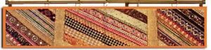 60 Beautiful Decor Vintage Sari Tapestry Runner Throw Wall Hanging Gift For Him