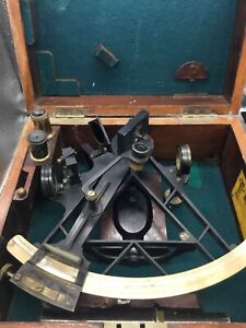 Fletcher Sons Sextant Maritime Navigational Instrument Lombard St London