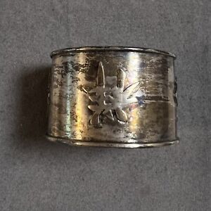 Vintage Chinese Export Silver Napkin Ring Signed Sincere Company