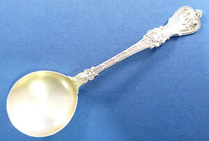 King Edward By Whiting Sterling Bouillon Soup Spoon S Gold Wash Bowl