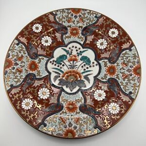 Antique Chinese Tongzhi Qing Dynasty 10 25 Floral Enameled Plate 1861 1875