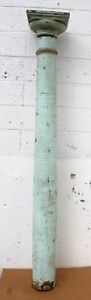 7 Antique Vintage Solid Wood Load Bearing Structural Porch Column Pillar Post