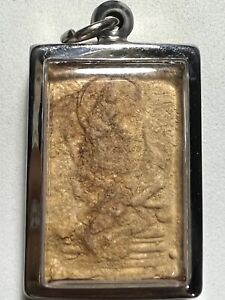 Phra Prom 4 Face Lp Doo Rare Old Thai Buddha Amulet Pendant Magic Ancient Idol17