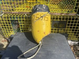 Authentic Nautical Lobster Crab Buoy Marker Float