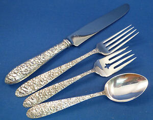 Southern Rose Manchester Sterling 4 Piece Place Setting S 