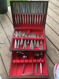 67 Piece Wmf Silver Plated Silverware Set Box Included